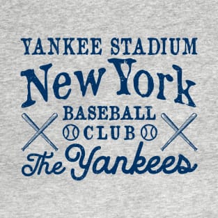 Retro Yankees Type Design 1 by Buck Tee T-Shirt